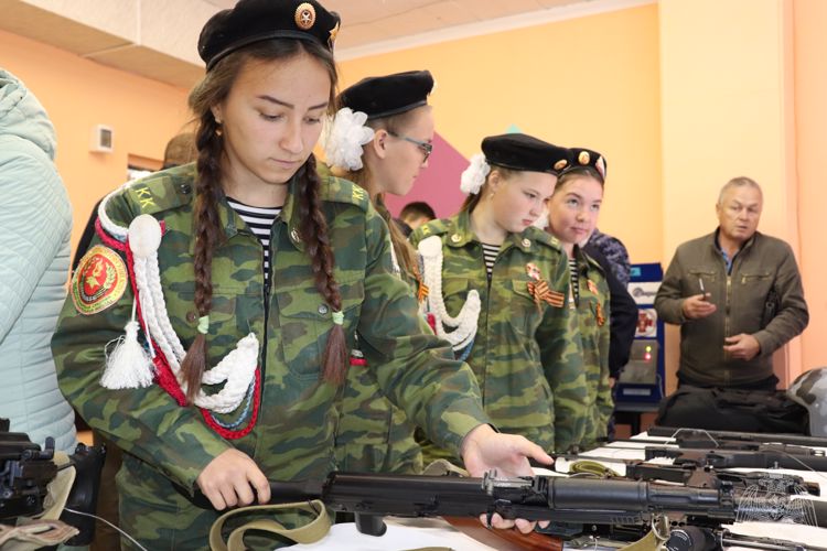 Сотрудники Росгвардии приняли участие в IV слете «Юнармии» Республики Марий Эл