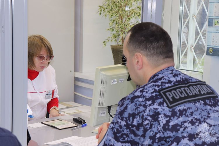 Донорская кровь от сотрудников вневедомственной охраны Росгвардии 
