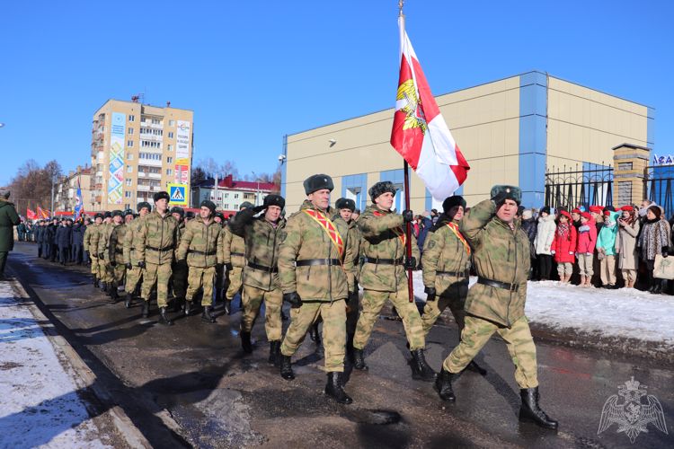 Сотрудники и военнослужащие Управления Росгвардии по Республике Марий Эл почтили память героев 6-й роты