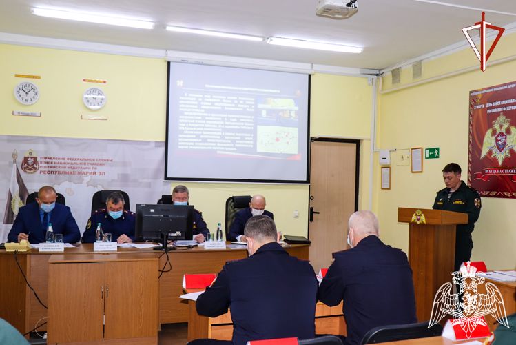 В Управлении Росгвардии по Республике Марий Эл подведены итоги служебно-боевой деятельности за 2021 год и определены задачи на предстоящий период