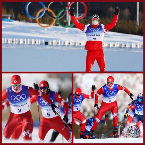 Генерал армии Виктор Золотов поздравил трехкратного олимпийского чемпиона Александра Большунова с волевой победой в масс-старте