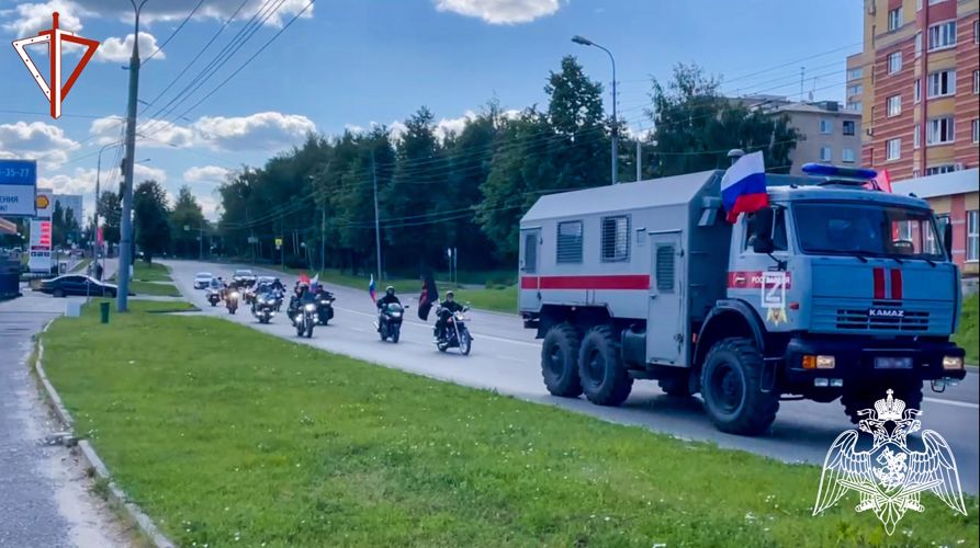 В Йошкар-Олу вернулись росгвардейцы - участники специальной военной операции