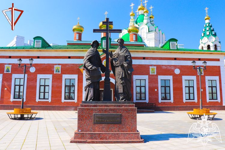 РосгвардияГид Республики Марий Эл: Памятник Кириллу и Мефодию