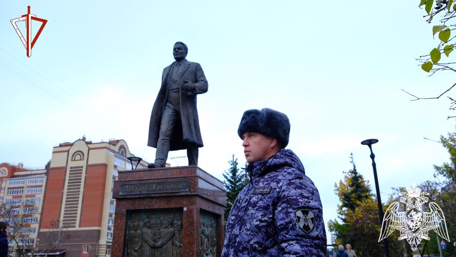 РосгвардияГид Республики Марий Эл: Памятник Аркадию Крупнякову