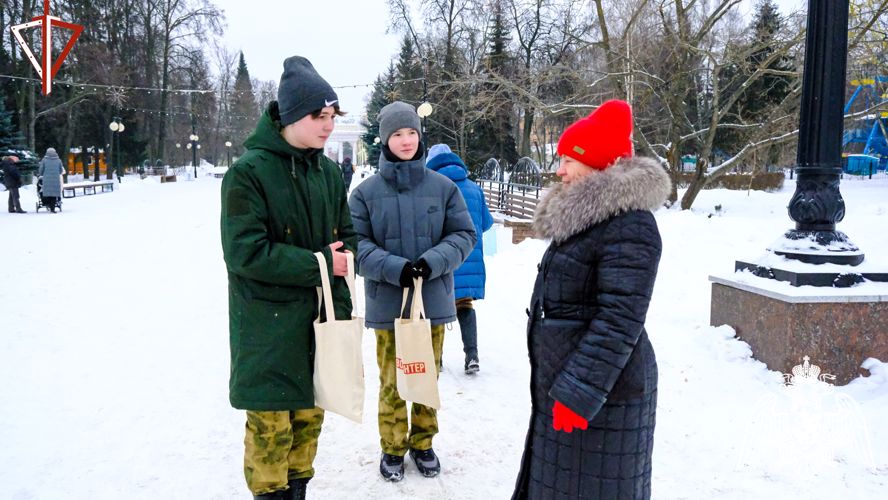 В Йошкар-Оле кадеты подшефного класса Росгвардии приняли участие во всероссийской акции памяти «Блокадный хлеб»