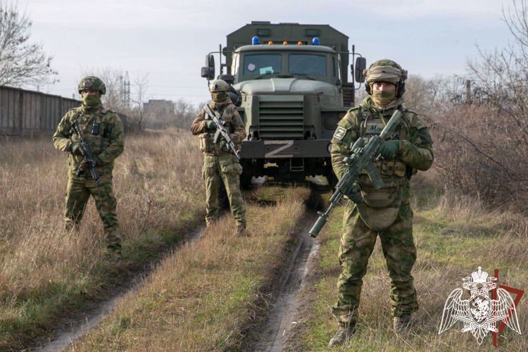 В Запорожской и в Херсонской областях бойцы Росгвардии обнаружили тайники с оружием и боеприпасами