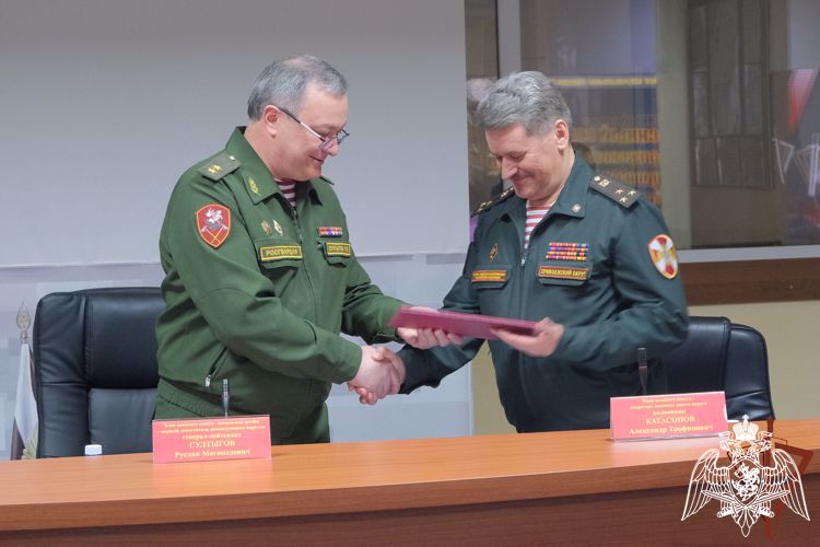 В юбилейном заседании военного совета принял участие врио начальника Управления Росгвардии по Республике Марий Эл