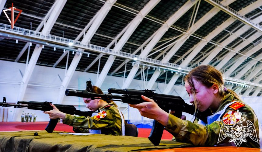 В Йошкар-Оле для кадет профильных классов Росгвардии был организован спортивный праздник