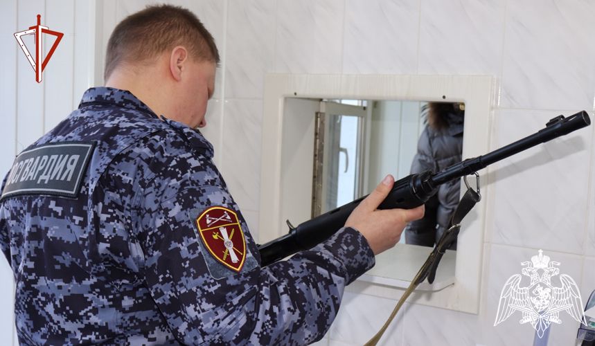 Сотрудники ЦЛРР Управления Росгвардии по Республике Марий Эл напоминают гражданам о добровольной сдаче оружия на возмездной основе