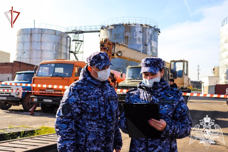 Сотрудники государственного контроля Управления Росгвардии по Республике Марий Эл проверяют обеспечение безопасности объектов топливно-энергетического комплекса республики 