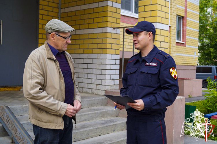 В Марий Эл сотрудники вневедомственной охраны Росгвардии провели профилактическое мероприятие «Безопасный дом»