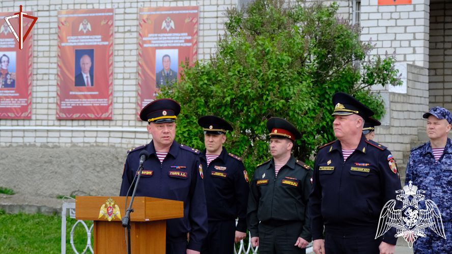 Новый руководитель регионального управления Росгвардии представлен личному составу в Йошкар-Оле