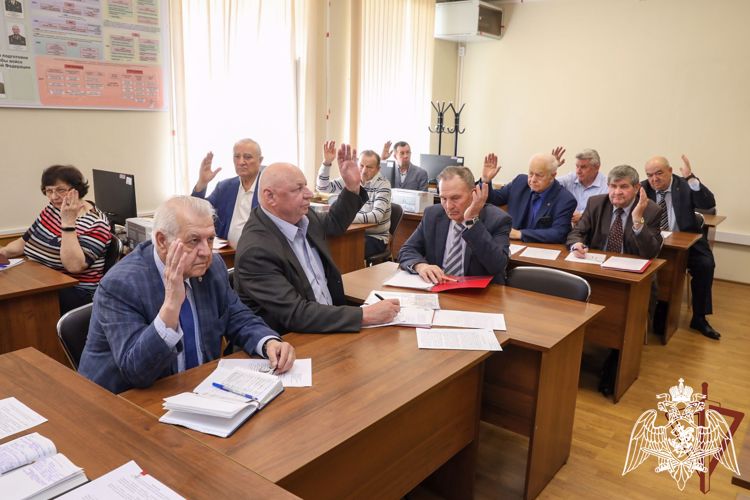 Совет ветеранов Росгвардии подвел итоги празднования Дня Победы