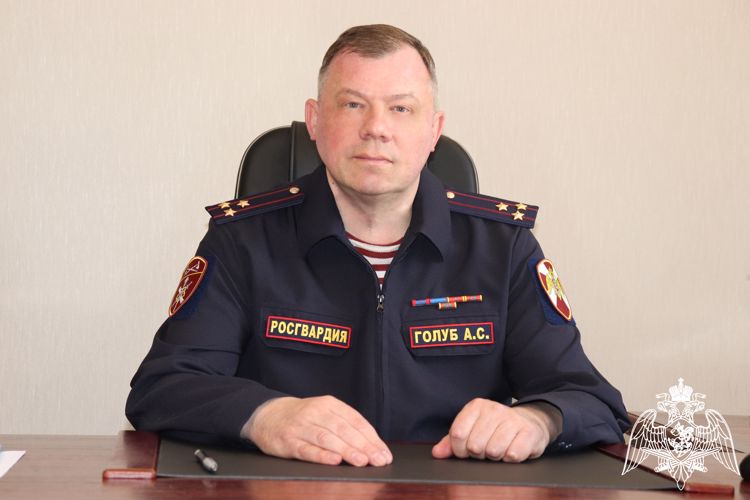 Поздравление начальника Управления Росгвардии по Республике Марий Эл Александра Голуб с Днем Победы