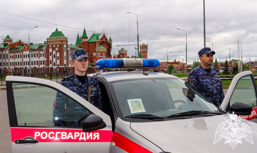 В Марий Эл росгвардейцы поддержали всероссийскую акцию «Бессмертный автополк»