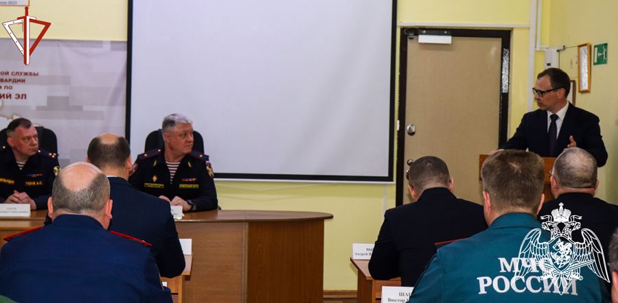 В Йошкар-Оле новый начальник территориального управления Росгвардии провел ознакомительную встречу с руководителями силовых ведомств региона 
