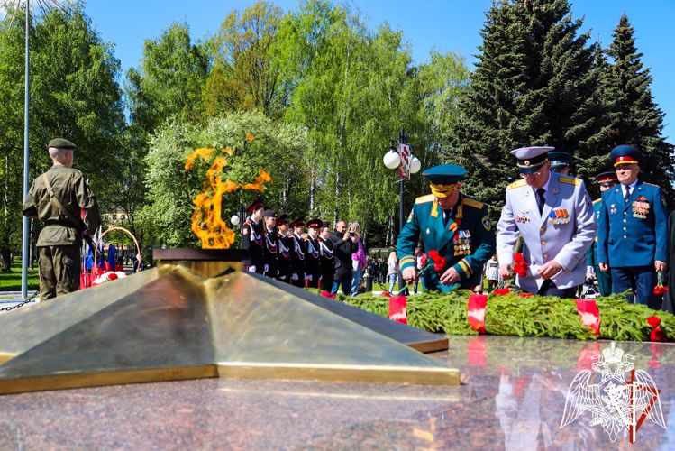 В Марий Эл руководство территориального управления Росгвардии почтило память павших в Великой Отечественной войне