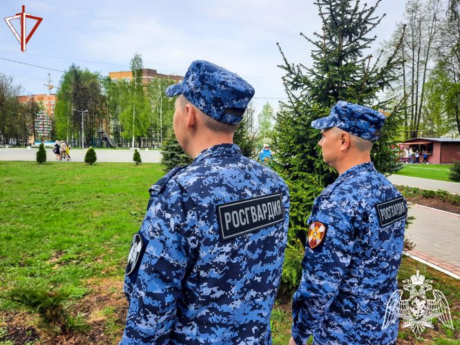 При участии Росгвардии обеспечен правопорядок в Республике Марий Эл во время празднования дня весны и труда