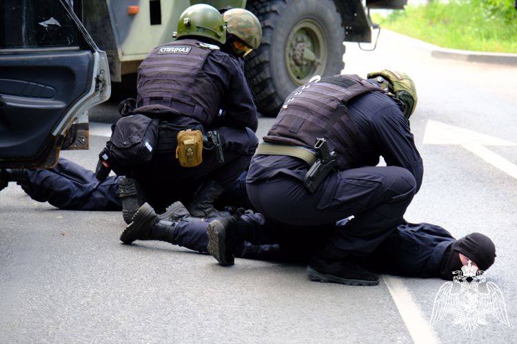 В Йошкар-Оле сотрудники Росгвардии приняли участие в антитеррористическом учении