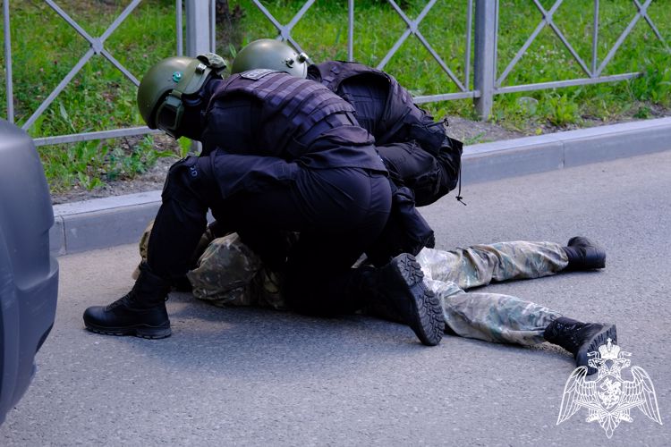 В Йошкар-Оле сотрудники Росгвардии приняли участие в антитеррористическом учении