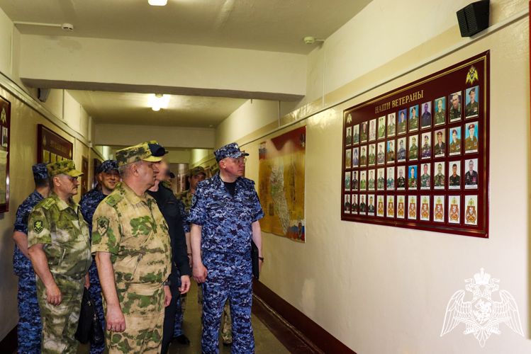 Командующий Приволжским округом войск национальной гвардии Российской Федерации совершил рабочую поездку в Управление Росгвардии по Республике Марий Эл 