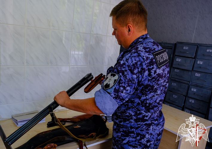Управлением Росгвардии по Республике Марий Эл подведены итоги  добровольной сдачи оружия на возмездной основе за I полугодие 2023 года