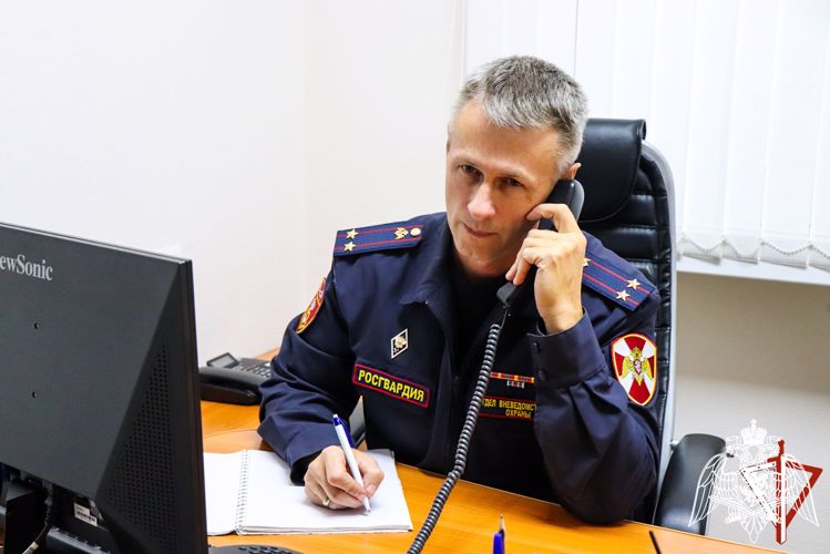 Врио начальника отдела вневедомственной охраны Росгвардии ответил на вопросы жителей Республики Марий Эл