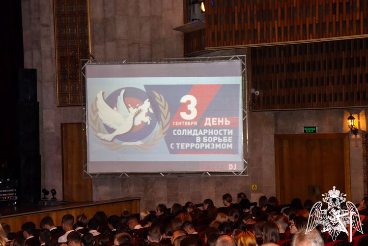 В Йошкар-Оле росгвардейцы приняли участие в мероприятии, посвященном Дню солидарности в борьбе с терроризмом