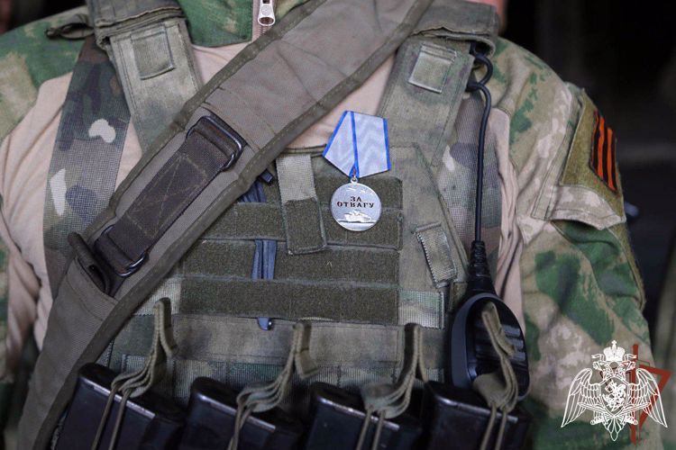 Госнаграды вручили в ДНР росгвардейцам - участникам спецоперацииГоснаграды вручили в ДНР росгвардейцам - участникам спецоперации