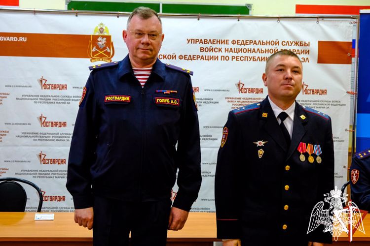 В Марий Эл сотрудники отдела вневедомственной охраны Росгвардии отметили свой профессиональный праздник