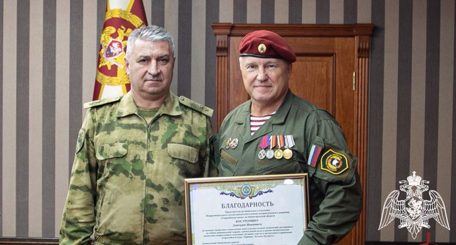 Командующий Приволжским округом Росгвардии встретился с руководителем «Гвардейской смены» 