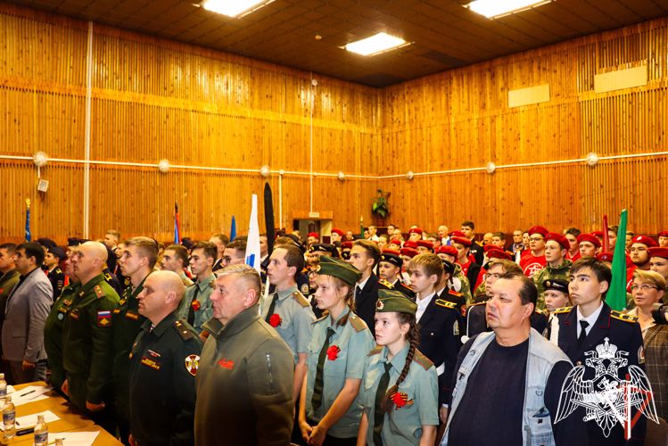 Представитель Росгвардии принял участие в проведении конкурса знаменных групп военно-патриотических объединений и юнармейских отрядов Республики Марий Эл
