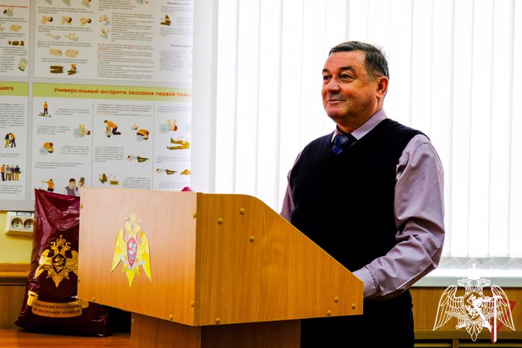 В Йошкар-Оле поздравили представителей региональной ветеранской организации Росгвардии