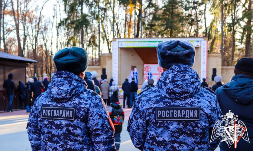В Йошкар-Оле росгвардейцы приняли участие в обеспечении охраны общественного порядка в День народного единства