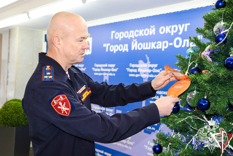 Врио начальника регионального управления Росгвардии  исполнил мечту юного жителя Йошкар-Олы