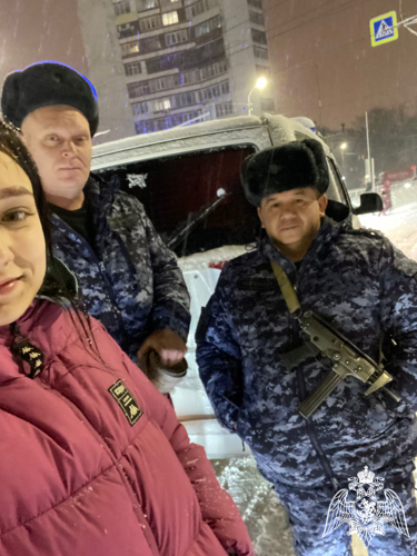 Жительница Йошкар-Олы поблагодарила сотрудников Росгвардии за помощь в трудной для нее ситуации