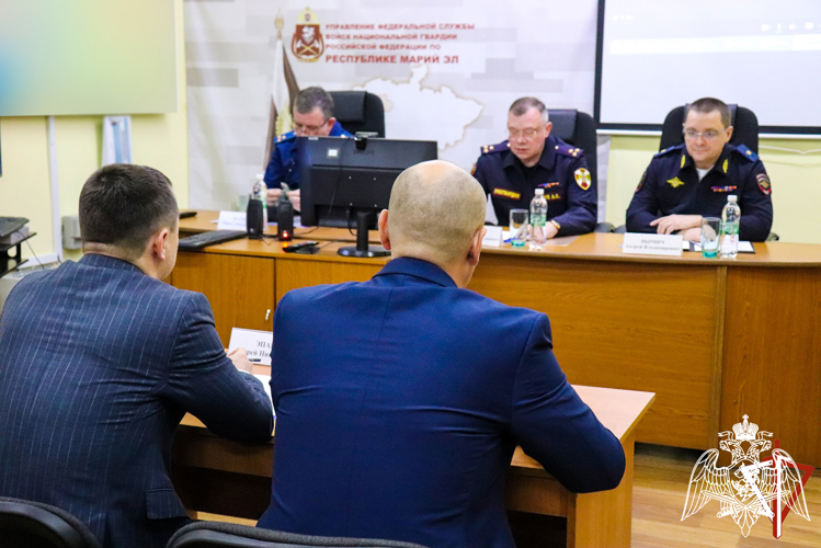 Итоги служебно-боевой деятельности за 2023 год подведены в Управлении Росгвардии по Республике Марий Эл 