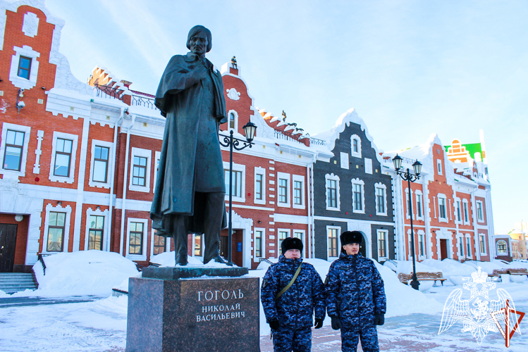 РосгвардияГид Республики Марий Эл: памятник Николаю Васильевичу Гоголю