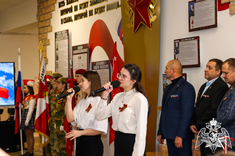 В Йошкар-Оле росгвардейцы приняли участие в открытии «Стены памяти героев»