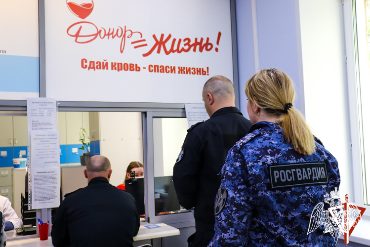 Росгвардейцы пополнили банк донорской крови в Йошкар-Оле