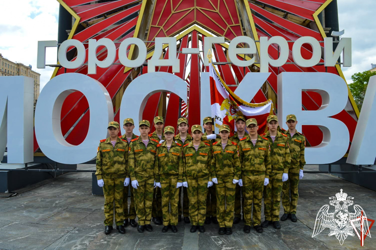 Учащиеся подшефного класса Росгвардии школы №19 г. Йошкар-Олы заняли призовые места на X Военно-патриотическом слёте «Москва. Май. Победа!»