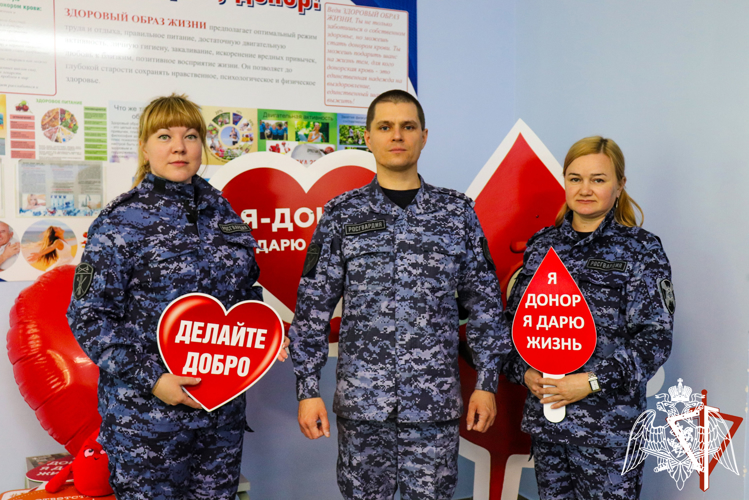 Росгвардейцы пополнили банк донорской крови в Йошкар-Оле