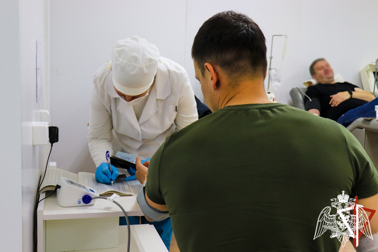 Росгвардейцы пополнили банк донорской крови в Йошкар-Оле