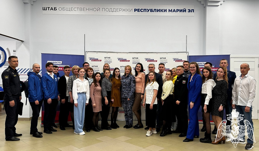 В Марий Эл росгвардейцы приняли участие в совещании по вопросам корпоративного добровольчества