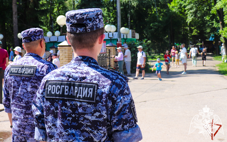 При участии Росгвардии обеспечен правопорядок в Республике Марий Эл во время празднования Дня России