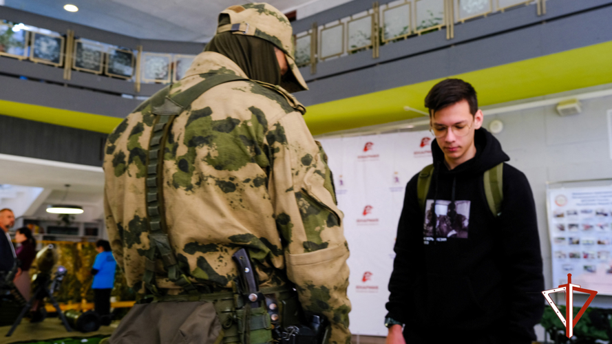 Росгвардейцы приняли участие в патриотическом слёте общественного движения «Юнармия» в Республике Марий Эл