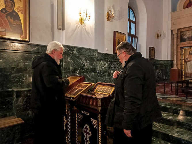 Представители Русской православной церкви посетили подразделения Росгвардии в Марий Эл