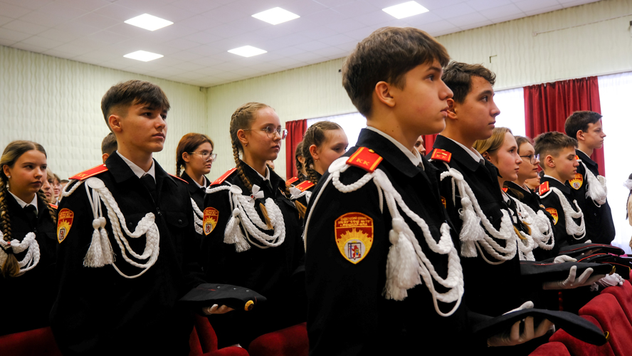 Росгвардейцы приняли участие в открытии Года защитника Отечества в школе № 19 г. Йошкар-Олы