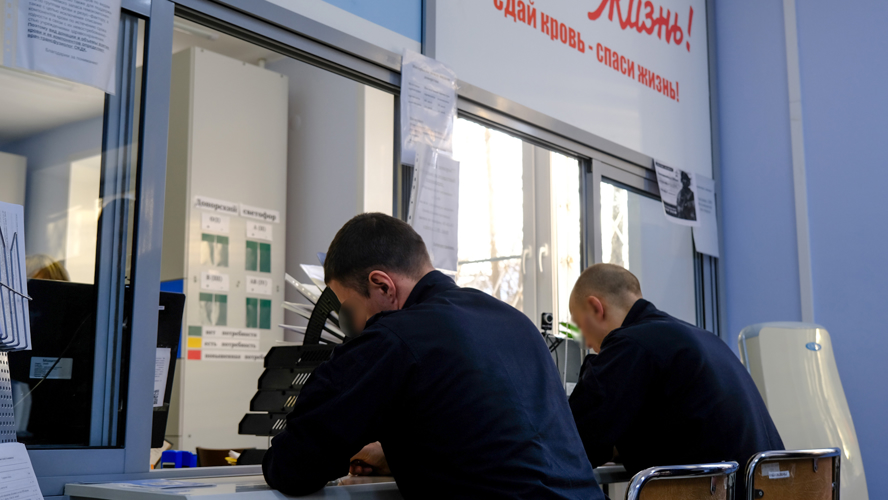 Донорская акция Росгвардии «От сердца к сердцу» прошла в Йошкар-Оле