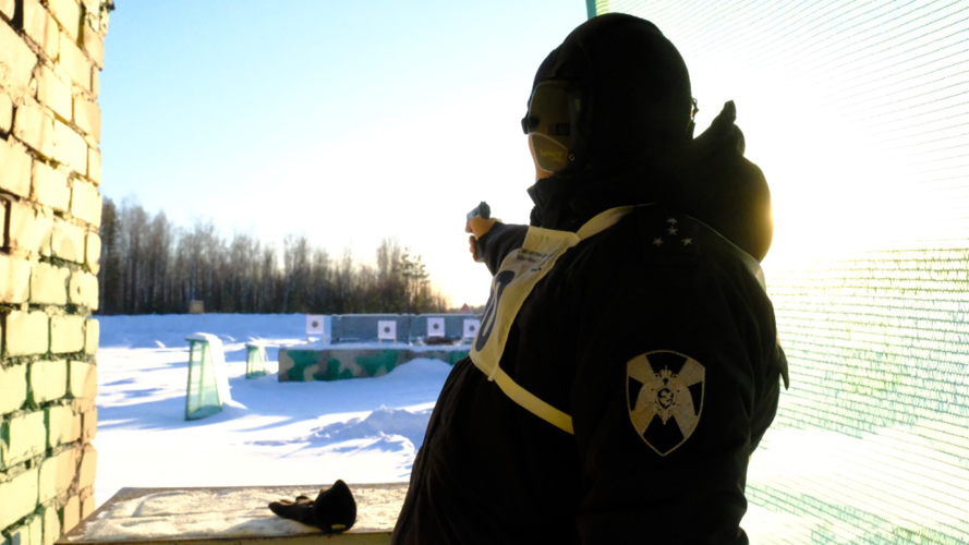 Чемпионат по зимнему офицерскому троеборью состоялся в Управлении Росгвардии по Республике Марий Эл